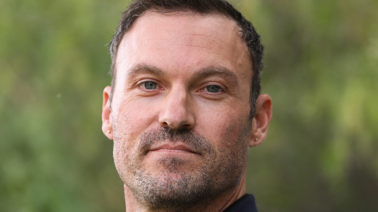 Brian Austin Green looking down 