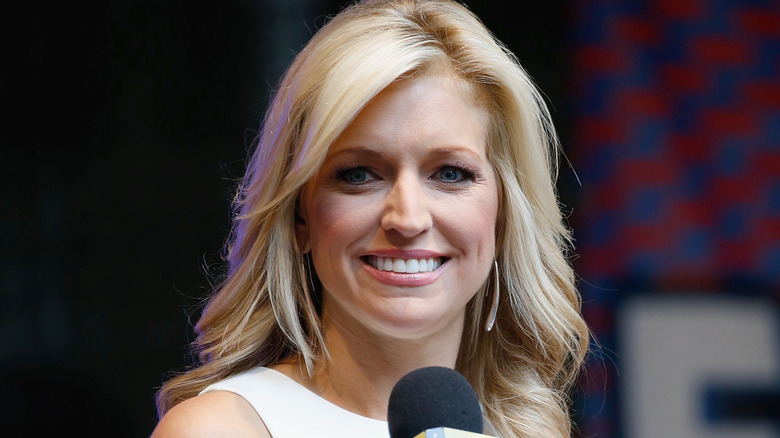 Ainsley Earhardt speaking on stage