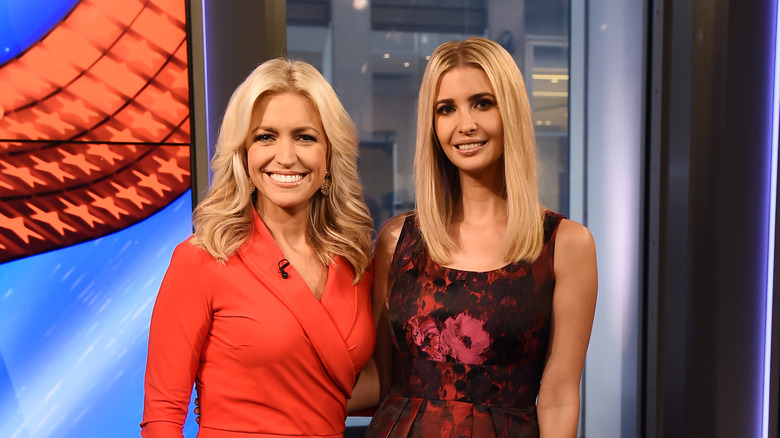 Ainsley Earhardt and Ivanka Trump posing together