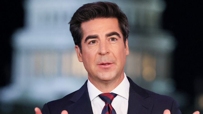 Jesse Watters speaking on Fox News