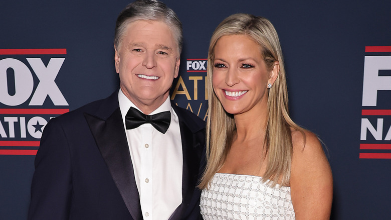 Sean Hannity and Ainsley Earhardt pose together