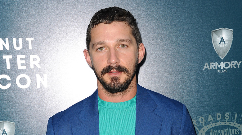 Shia LaBeouf on the red carpet