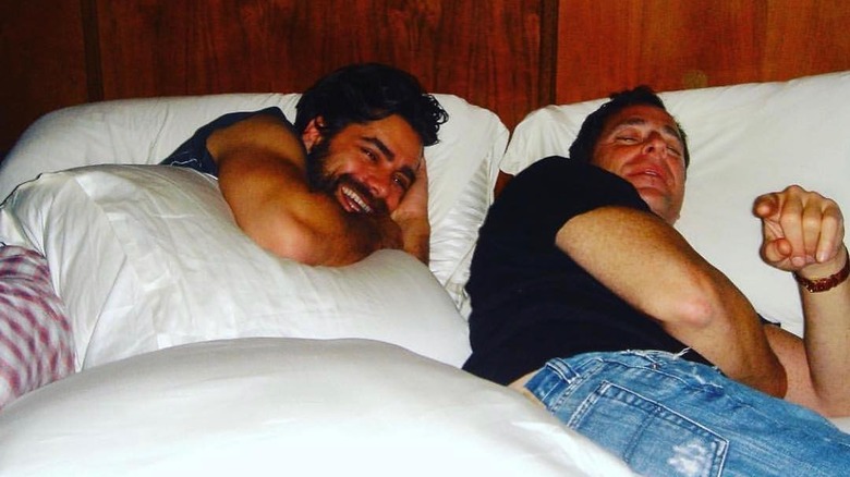 John Stamos in bed with Bob Saget