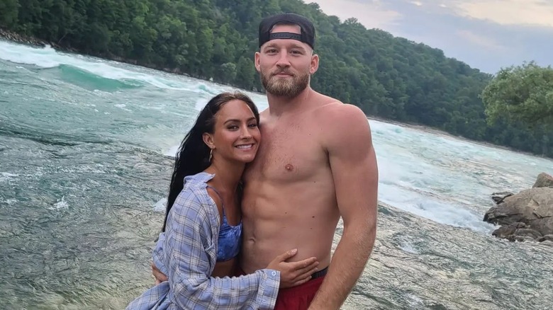 Gabi Butler, Ricky Nunn posing outdoors