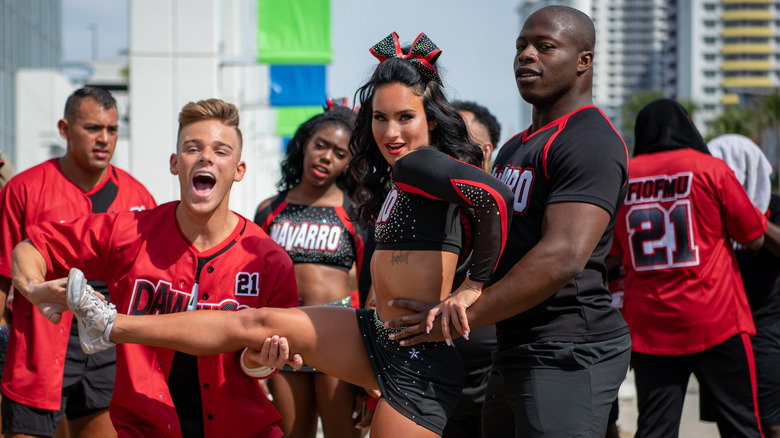 Gabi Butler posing with TT Barker