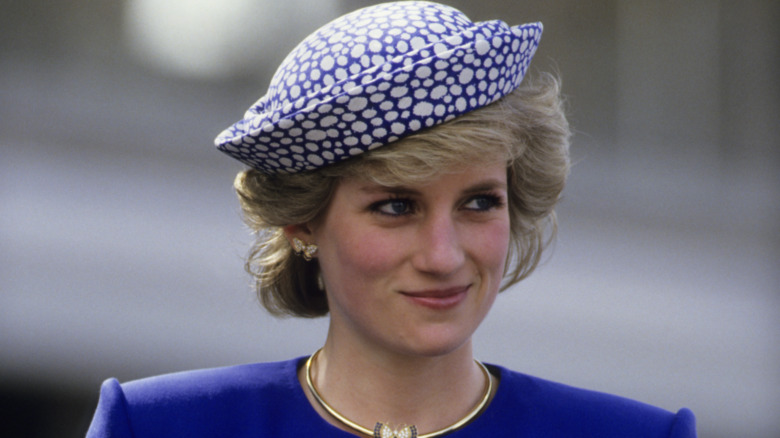 Princess Diana smiling