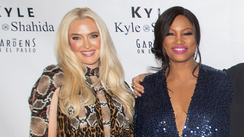 Garcelle Beauvais and Erika Jayne pose