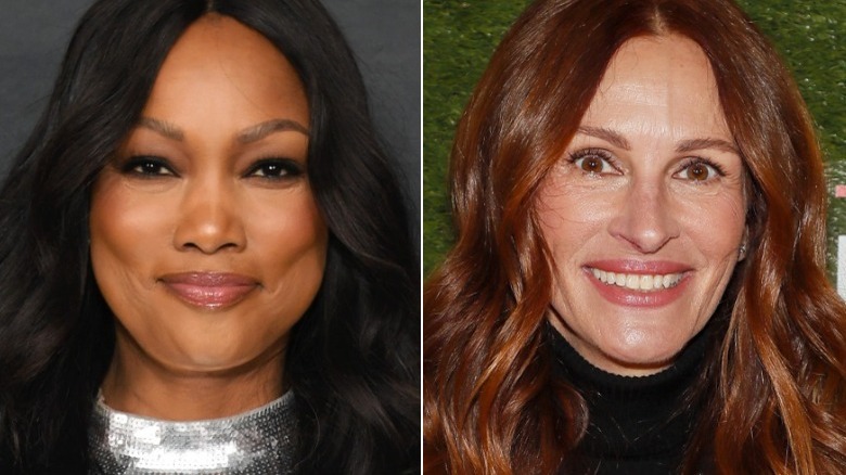 Garcelle Beauvais, Julia Roberts smiling