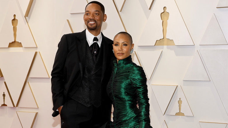 Will Smith and Jada Pinkett Smith at Oscars