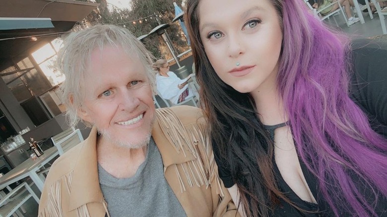 Gary Busey with his daughter Alectra Busey