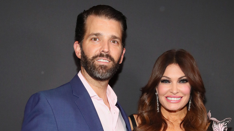 Kimberly Guilfoyle and Donald Trump Jr. together