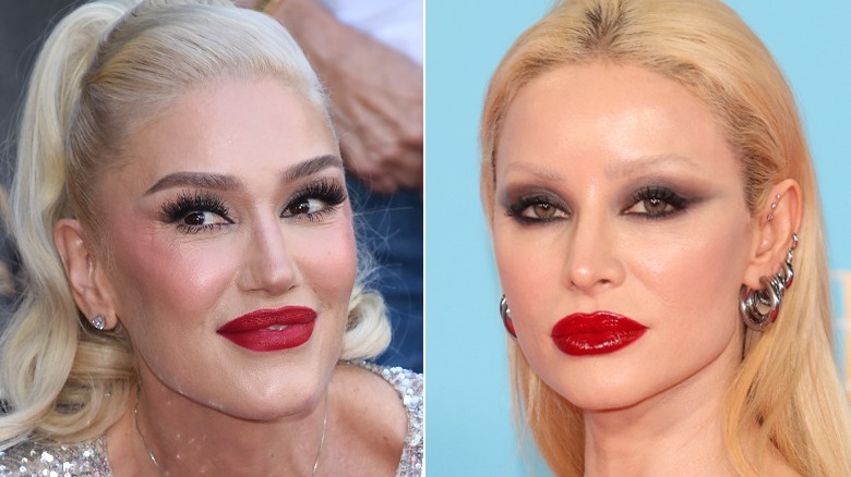 Split image of Gwen Stefani and Xhoana X