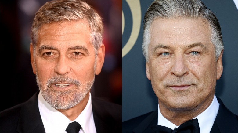 George Clooney and Alec Baldwin