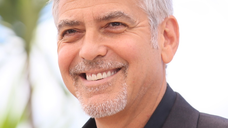 George Clooney smiling