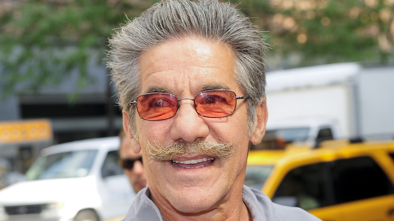 Geraldo Rivera walking outside