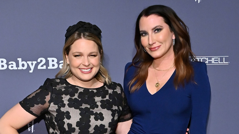 Clea Shearer and Joanna Teplin on the red carpet