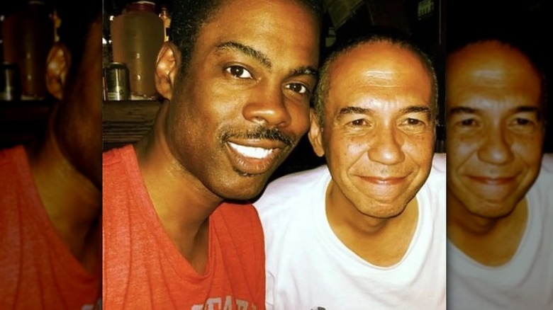 Gilbert Gottfried and Chris Rock selfie