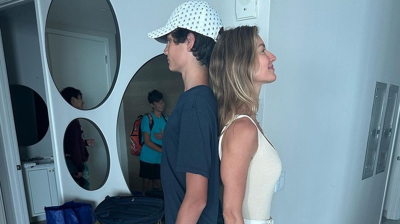 Jack Brady and Gisele Bündchen