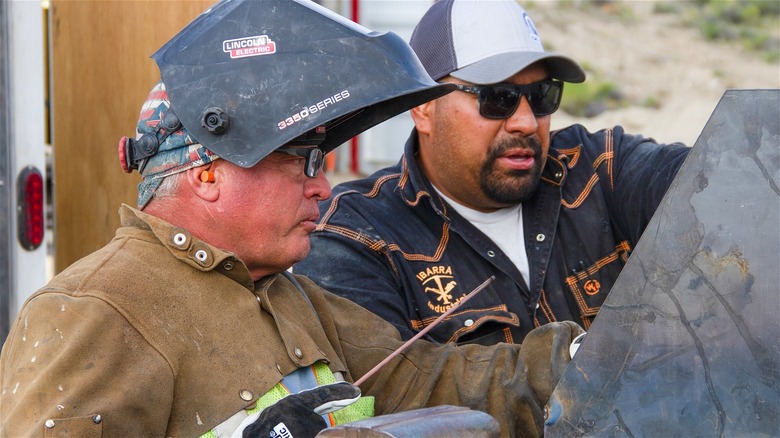 Freddy Dodge Juan Ibarra welding