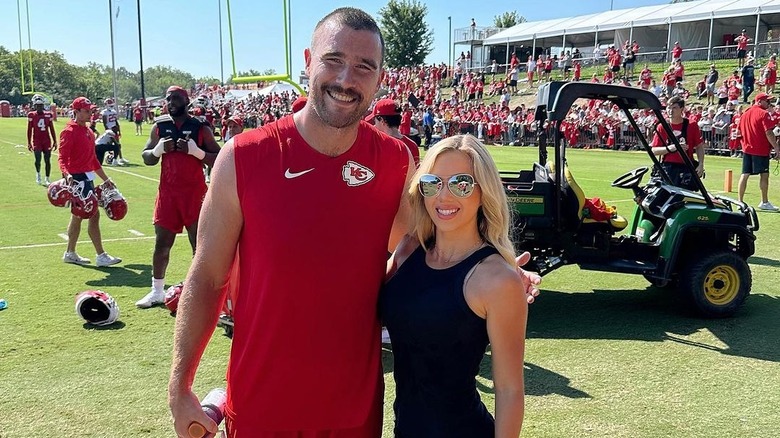 Travis Kelce and Gracie Hunt