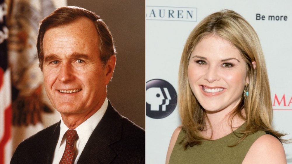 George H. W. Bush, Jenna Bush-Hager