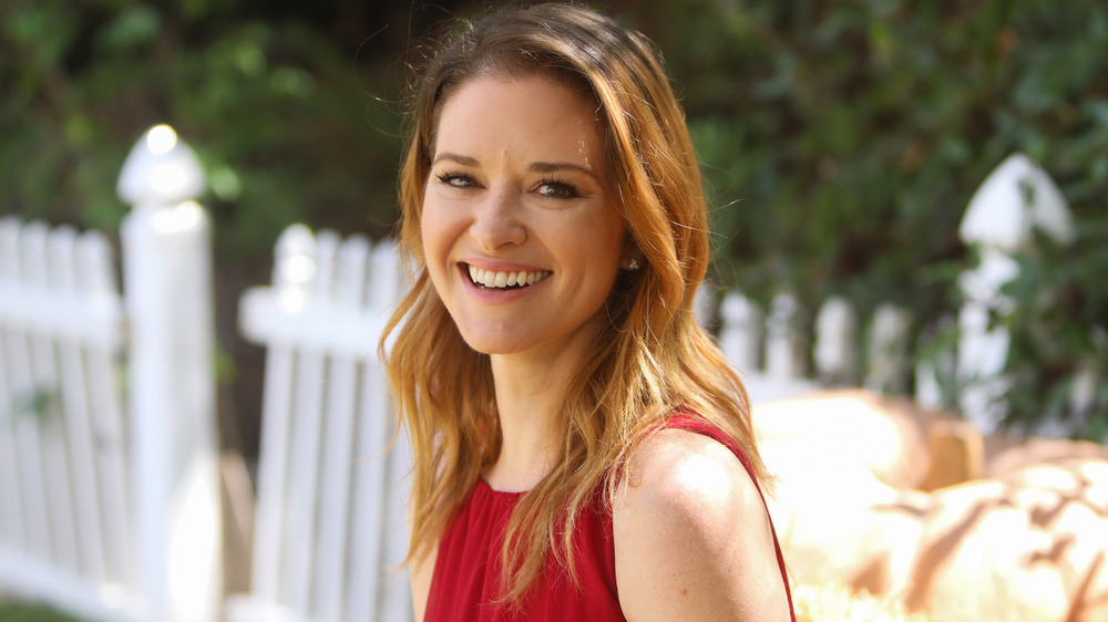 Sarah Drew smiling