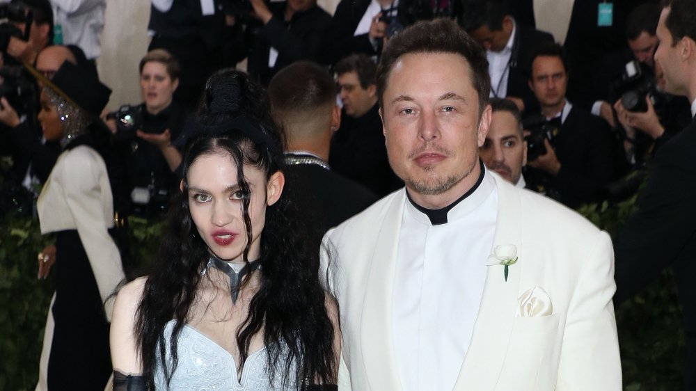 Grimes and Elon Musk