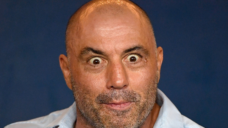 Joe Rogan looking startled 