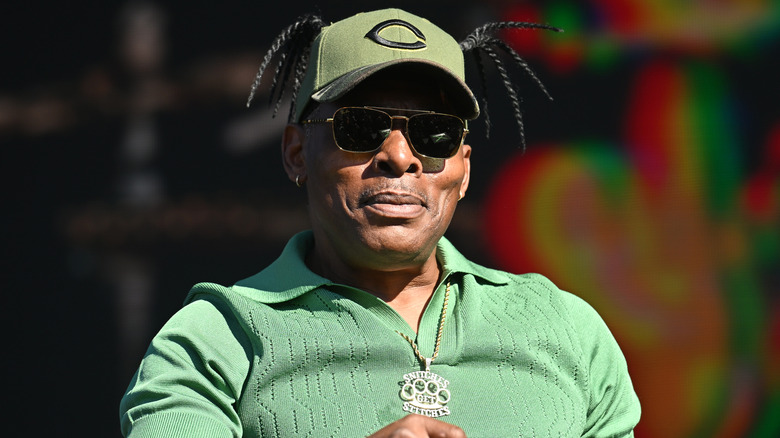 Coolio performing