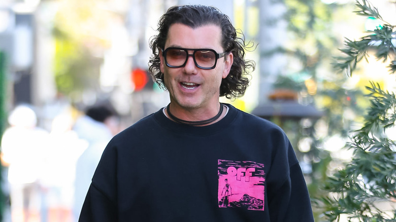 Gavin Rossdale walking