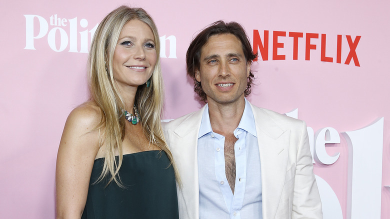 Gwyneth Paltrow and Brad Falchuk at the 2019 premiere of "The Politician"