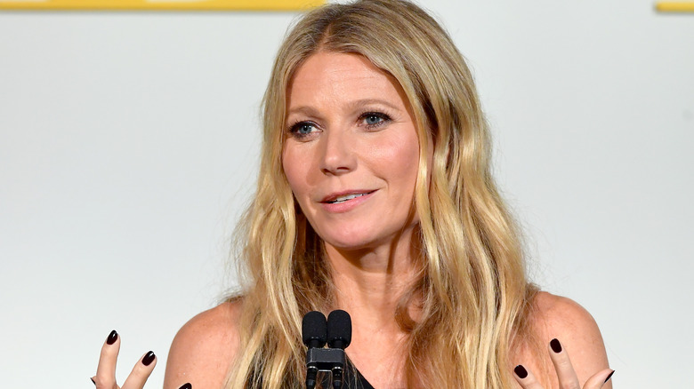 Gwyneth Paltrow speaking