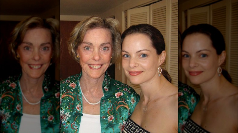 Kimberly Williams-Paisley smiling with her mother