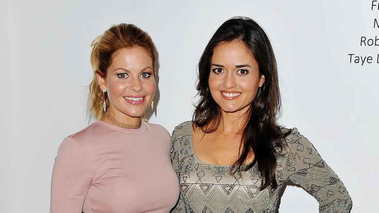 Candace Cameron and Danica McKellar smiling