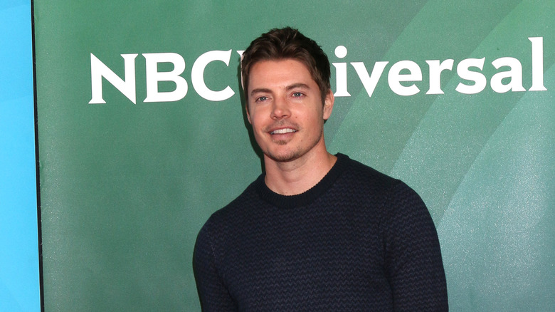 Josh Henderson posing at an event