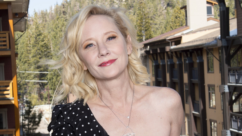 Anne Heche smiling