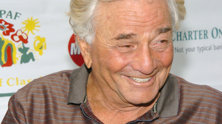 Peter Falk smiling