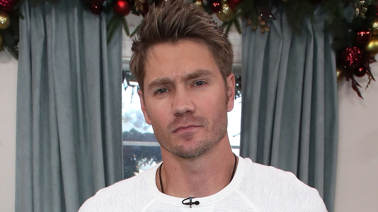 Chad Michael Murray frowning