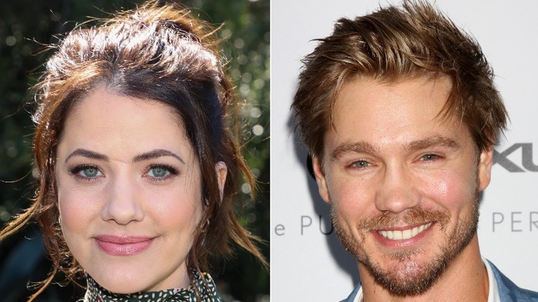 Julie Gonzalo and Chad Michael Murray smiling