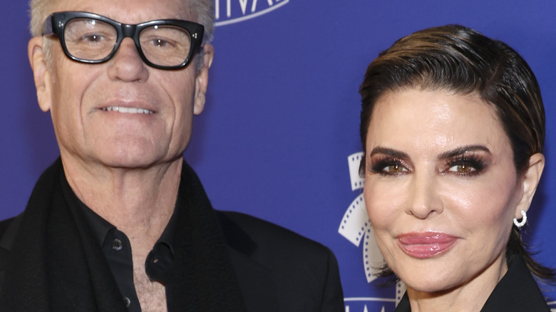 Harry Hamlin and Lisa Rinna red carpet