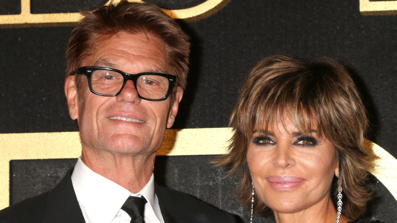 Harry Hamlin and Lisa Rinna together