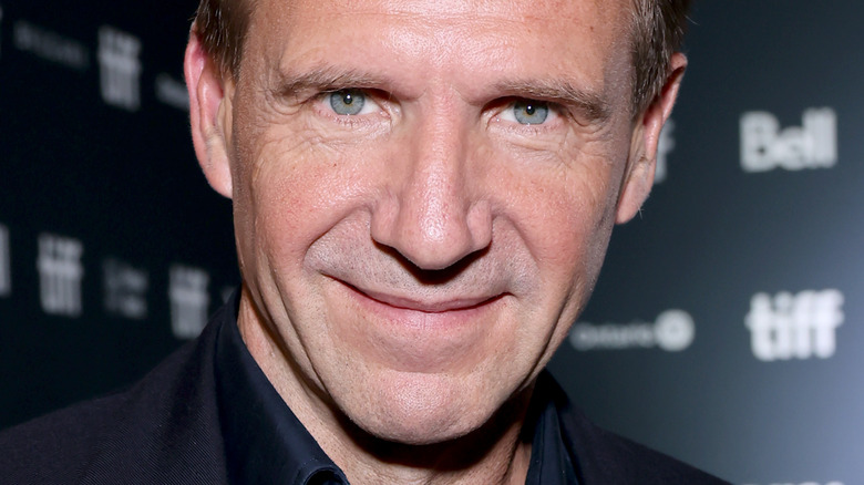 Ralph Fiennes smiling