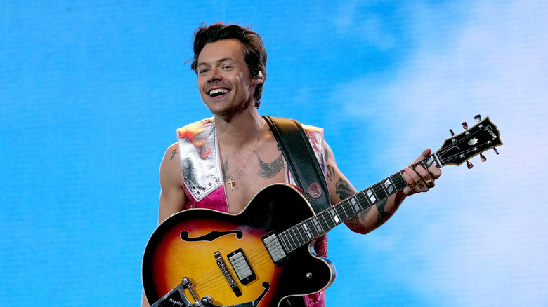 Harry Styles performs 