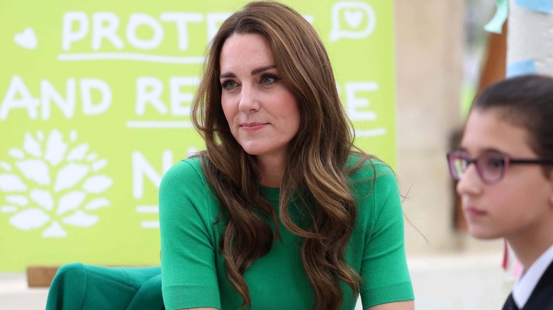 Kate Middleton long hair