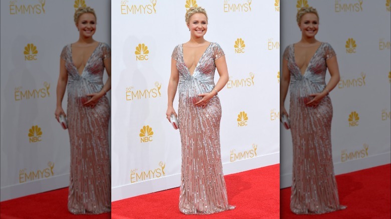 Hayden Panettiere attending Emmy Awards