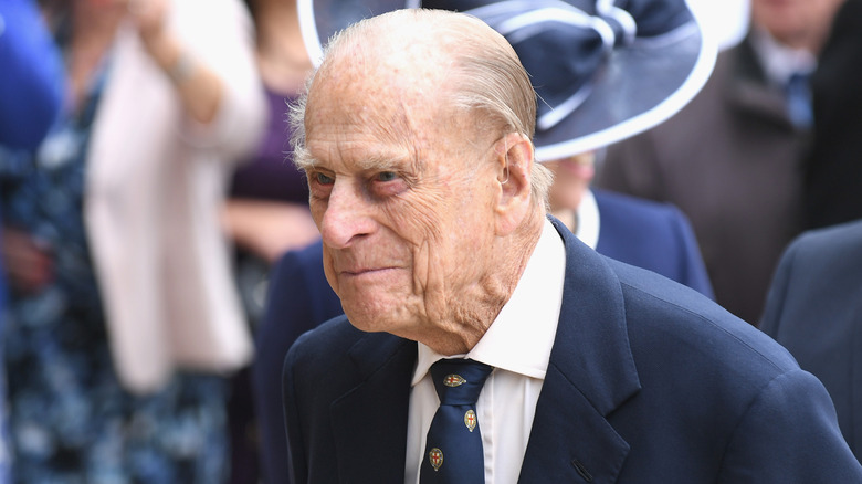 Prince Philip walking