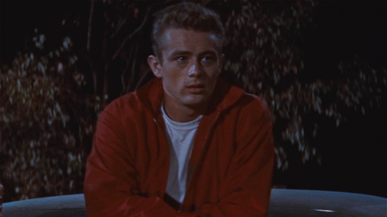 James Dean red jacket car Rebel Without a Cause