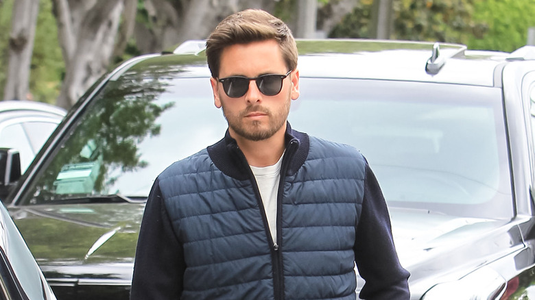 Scott Disick wearing sunglasses