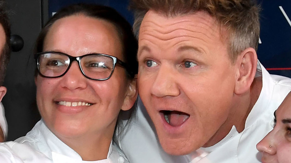 Gordon Ramsay smiling 