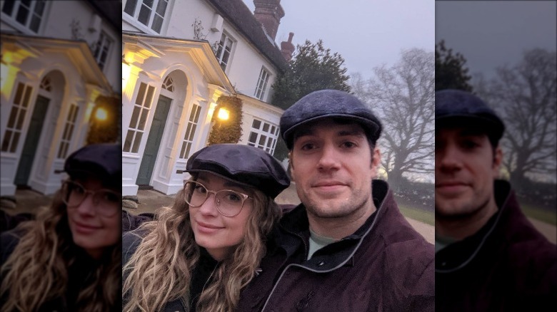 Natalie Viscuso and Henry Cavill selfie